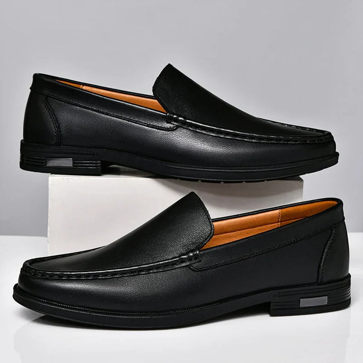 Men's Solid Loafers - Elena Harper