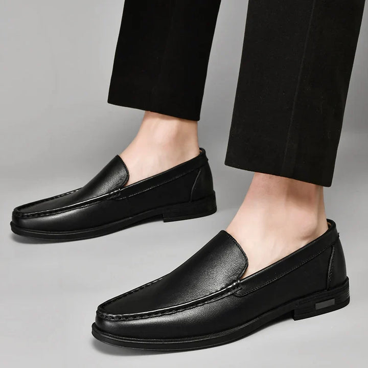 Men's Solid Loafers - Elena Harper