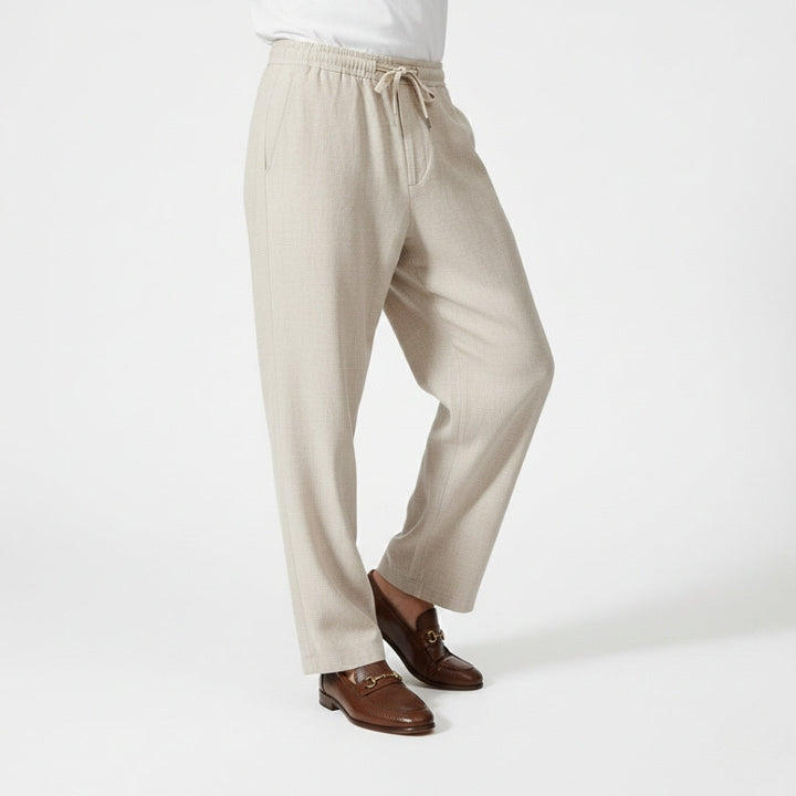 Fez - Linen Pants (Oversized Fit)