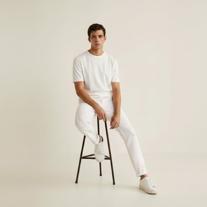 100% Linen Casual Pants.