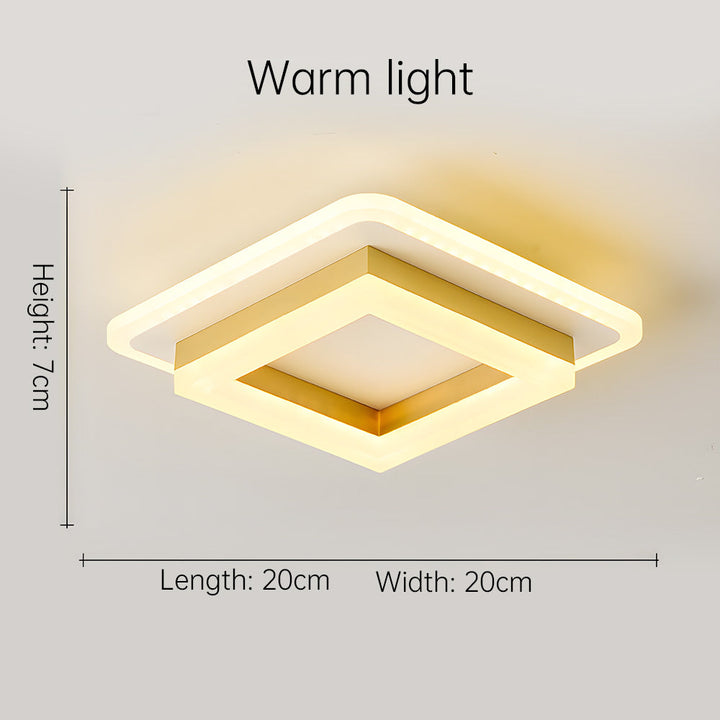 Modern LED Ceiling Lights for Stylish Hallways