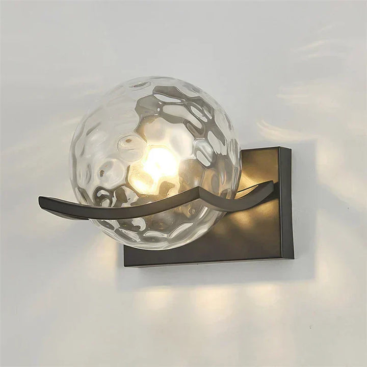 Modern LED Glass Wall Lamp for Home Decor