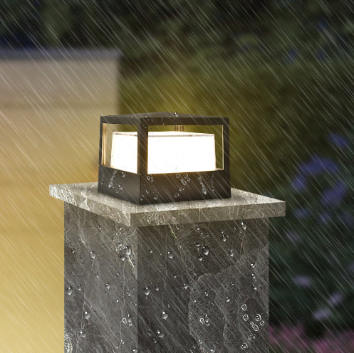 Aluminum LED Outdoor Lamp for Post or Pillar - Round or Square