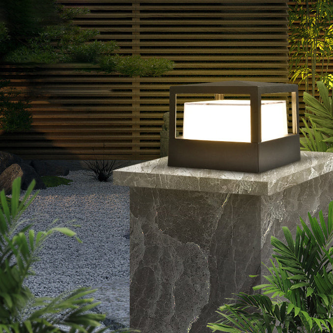 Aluminum LED Outdoor Lamp for Post or Pillar - Round or Square