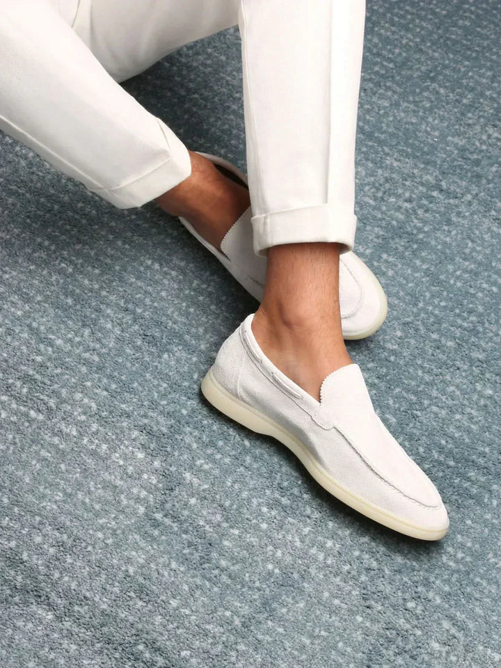 Elegantes Mocasines de Ante Premium | Luna Bellucci