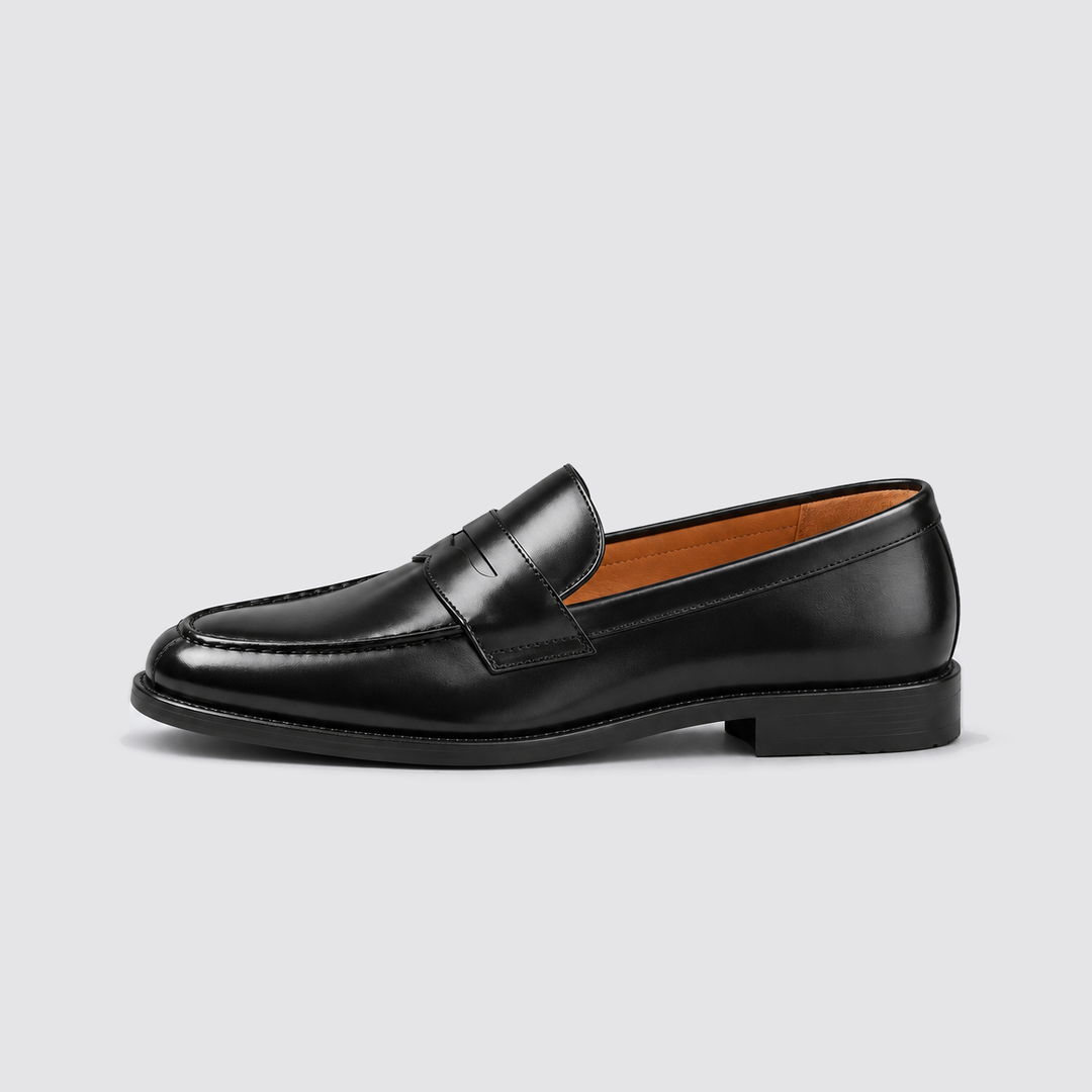 Montarello Men's Moccasins, Faux Leather, with Tassels