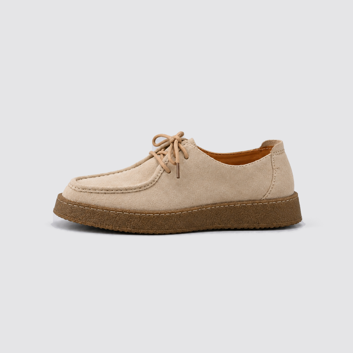 Men's Moccasins Montarello, Suede Look and Crepe Sole