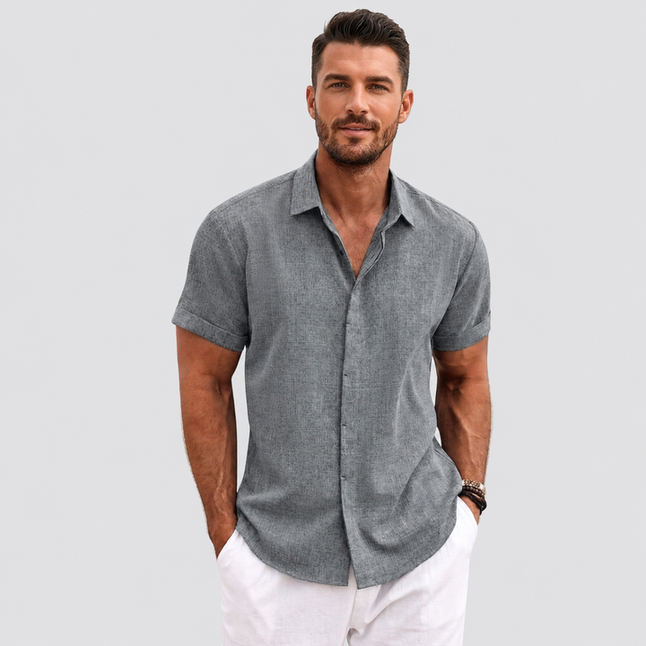 Lightweight Short-Sleeve Casual Summer Shirt for Men Montarello
