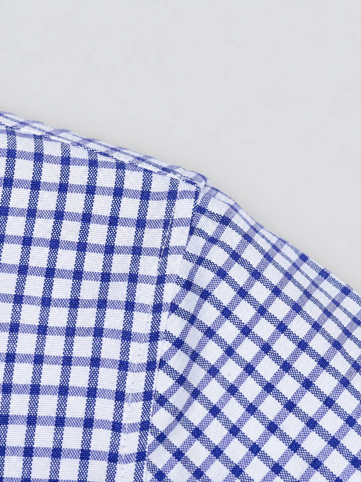 Montarello Men's Long Sleeve Cotton Oxford Shirt