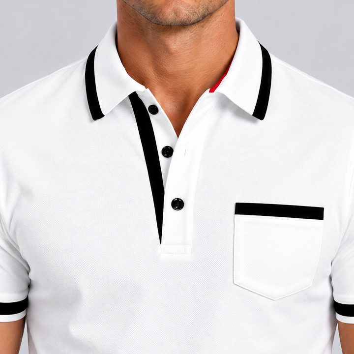 Montarello Polo for Men, Cotton