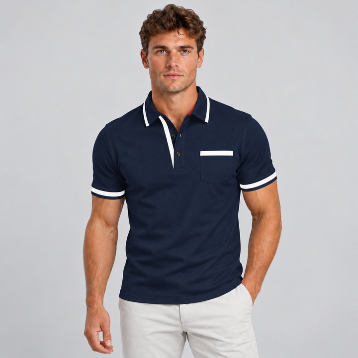Montarello Polo for Men, Cotton