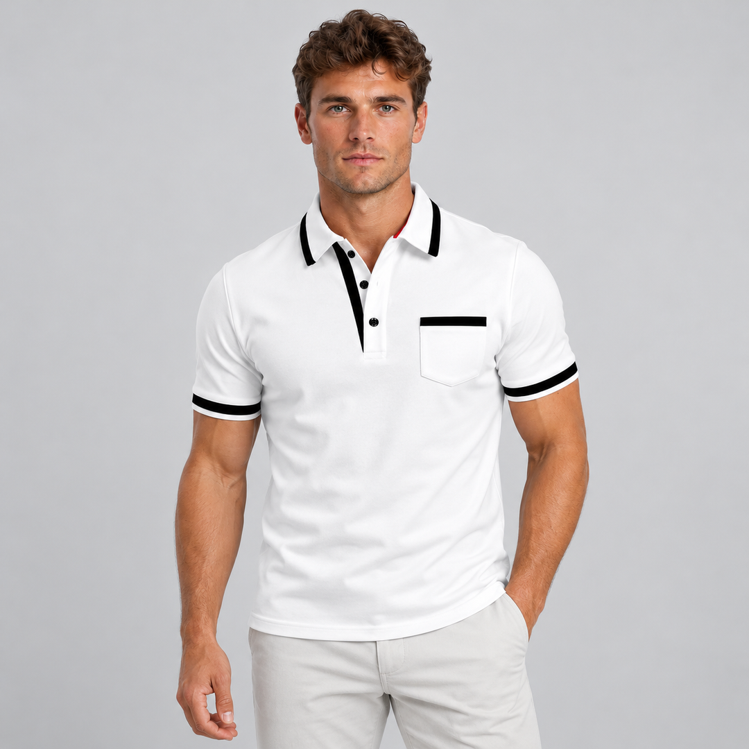 Montarello Polo for Men, Cotton
