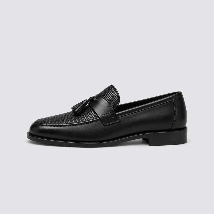 Men's Slip-On Moccasins Montarello Woven with Tassels
