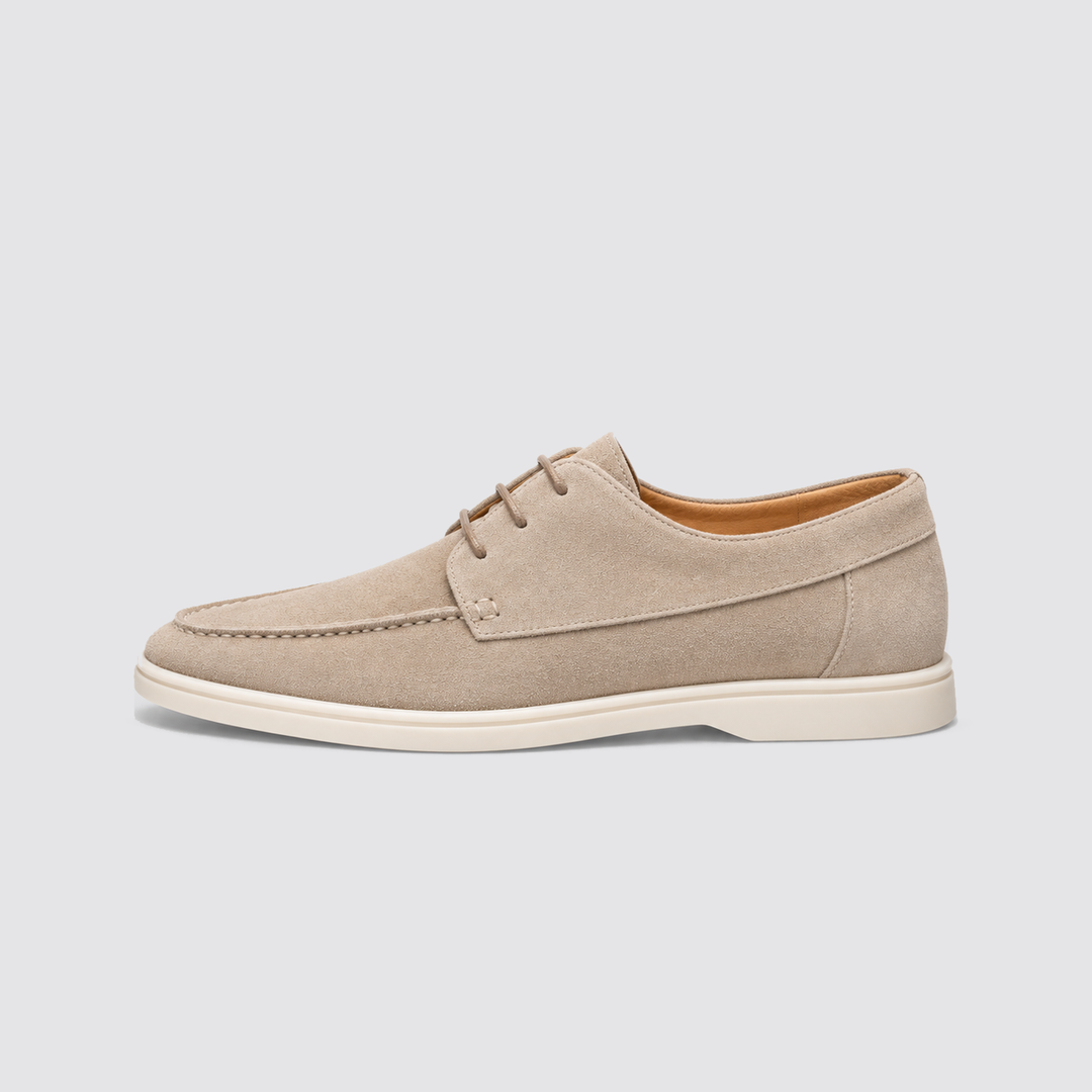 Montarello Men's City Shoes, Lace-Up Loafer Style