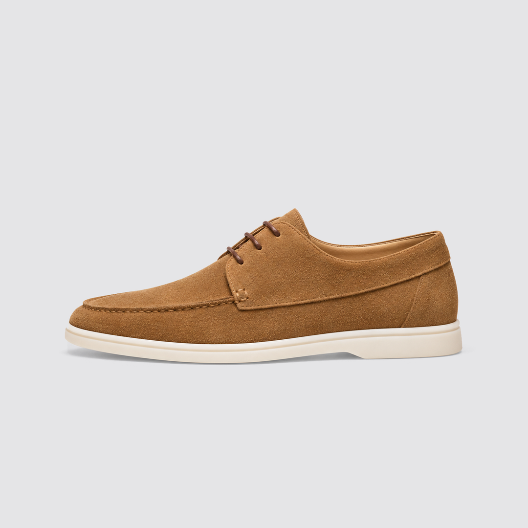 Montarello Men's City Shoes, Lace-Up Loafer Style