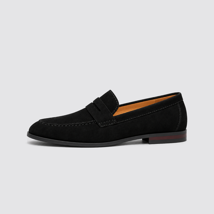 Montarello Moccasins for Men, Suede Look, with Tassels
