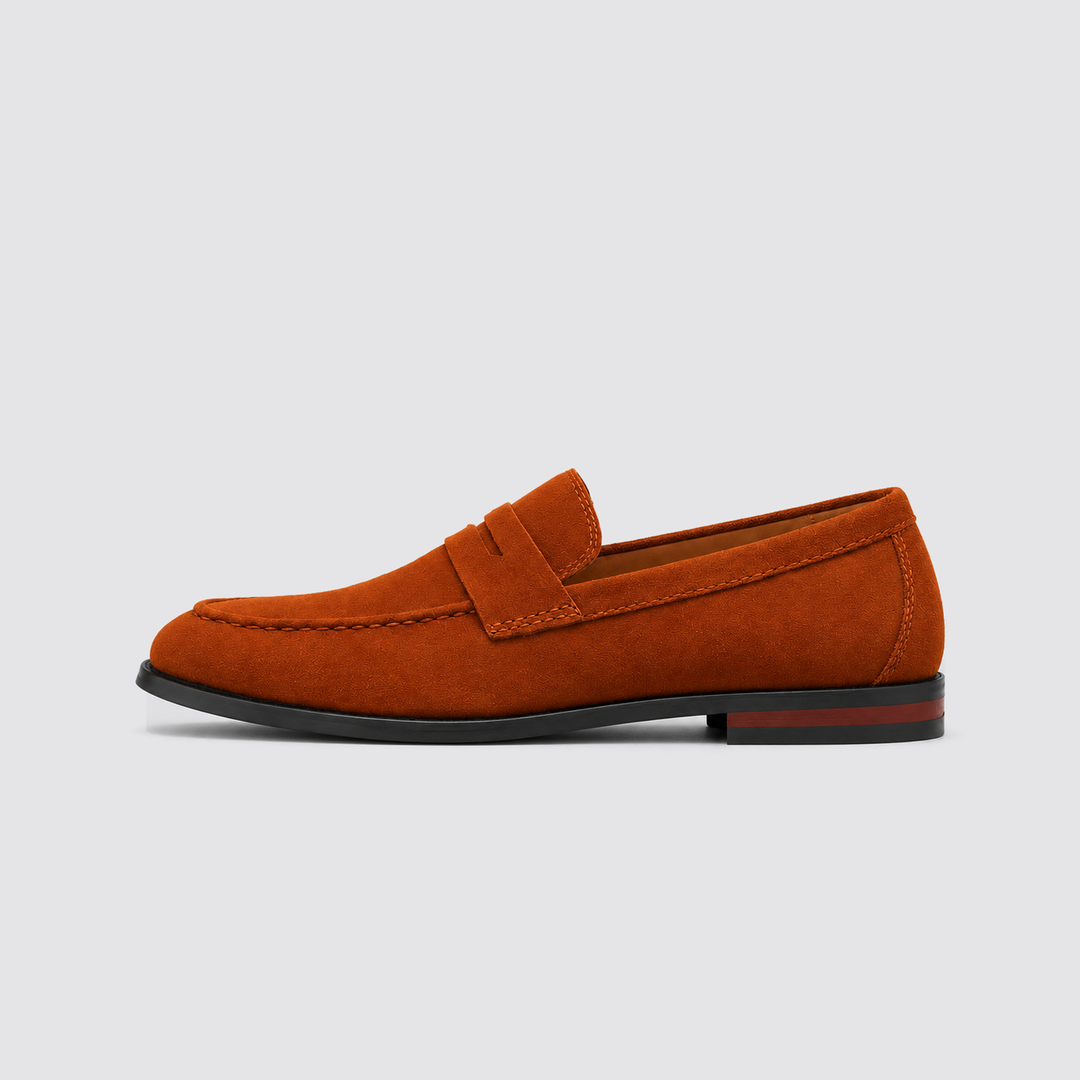 Montarello Moccasins for Men, Suede Look, with Tassels