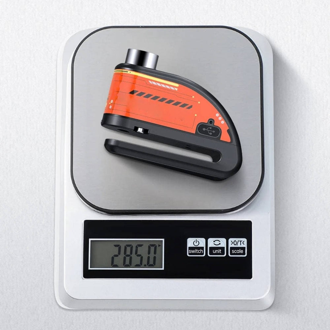 Motorcycle Disc Lock Alarm With 120dB Motion Sensor And Waterproof Body