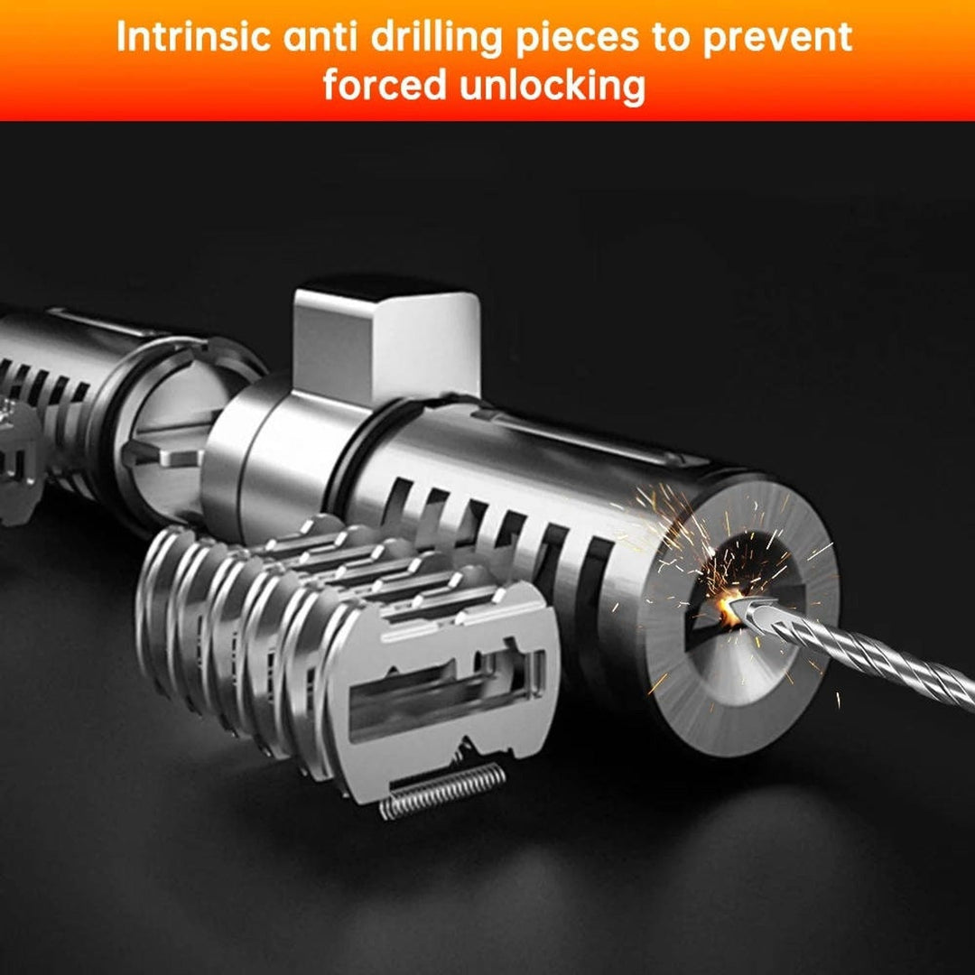 Motorcycle Disc Lock Alarm With 120dB Motion Sensor And Waterproof Body