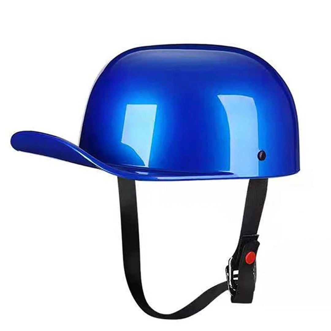 Motorcycle Helmet With Classic Cap Style Dot Approved