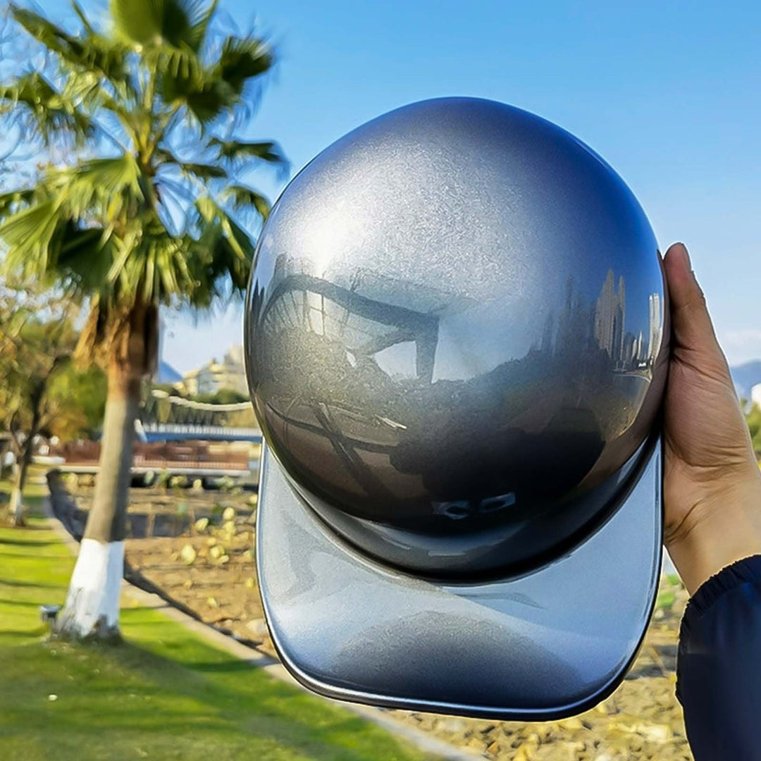Motorcycle Helmet With Classic Cap Style Dot Approved