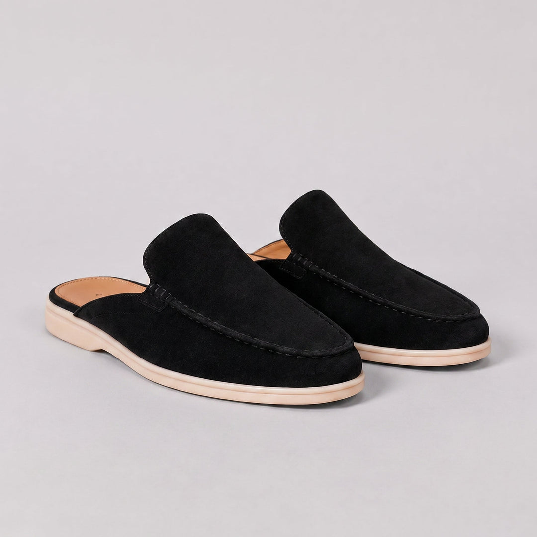 Men's Slip-On Moccasin Mules - Elena Harper