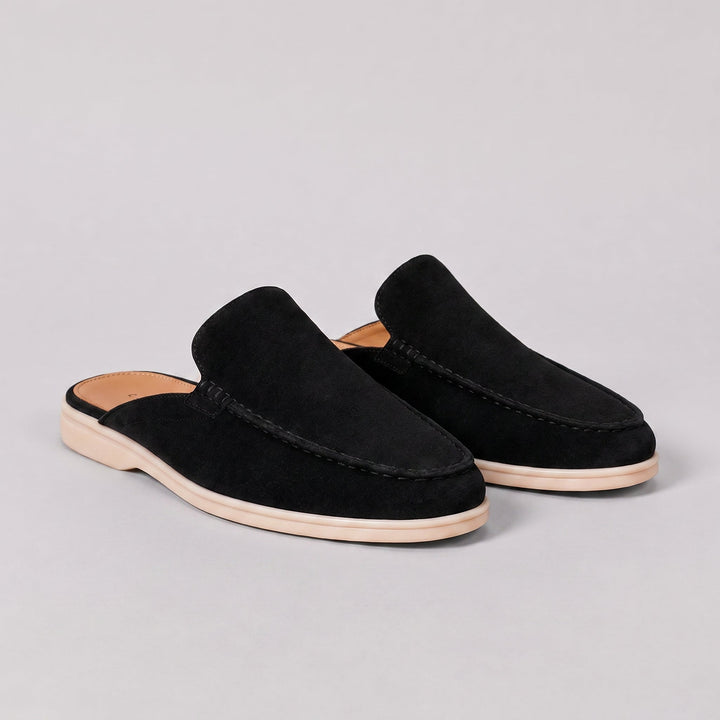 Men's Slip-On Moccasin Mules - Elena Harper