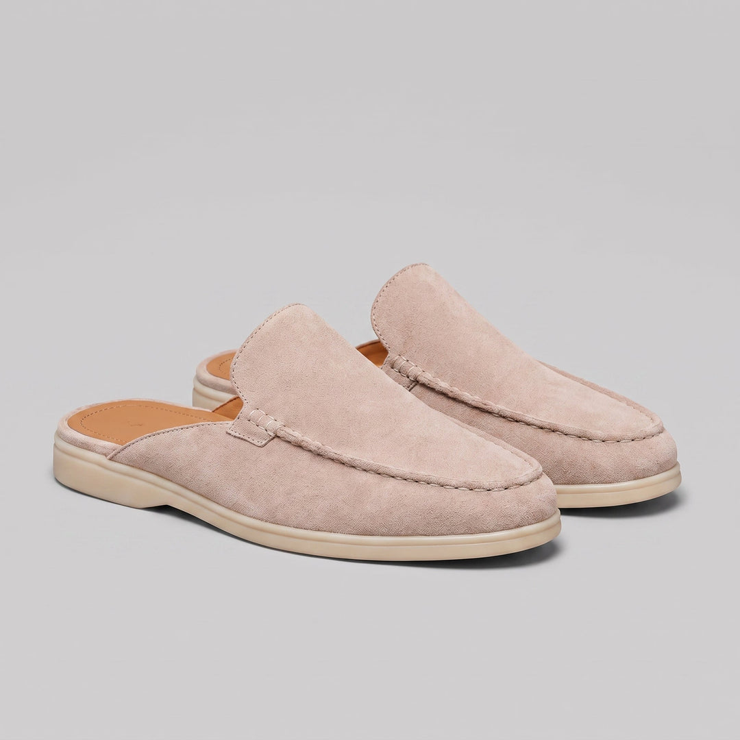 Men's Slip-On Moccasin Mules - Elena Harper