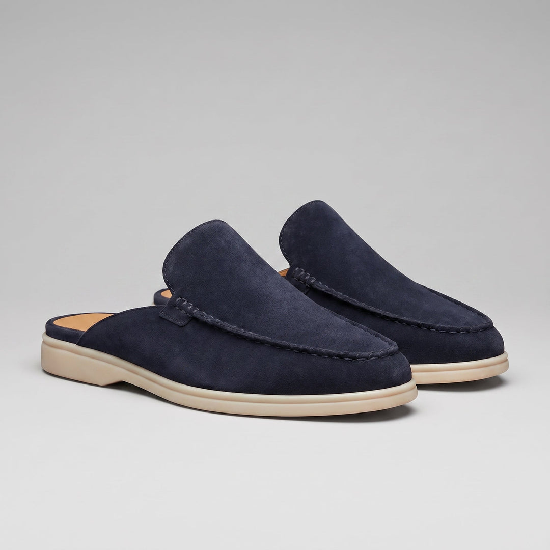 Men's Slip-On Moccasin Mules - Elena Harper