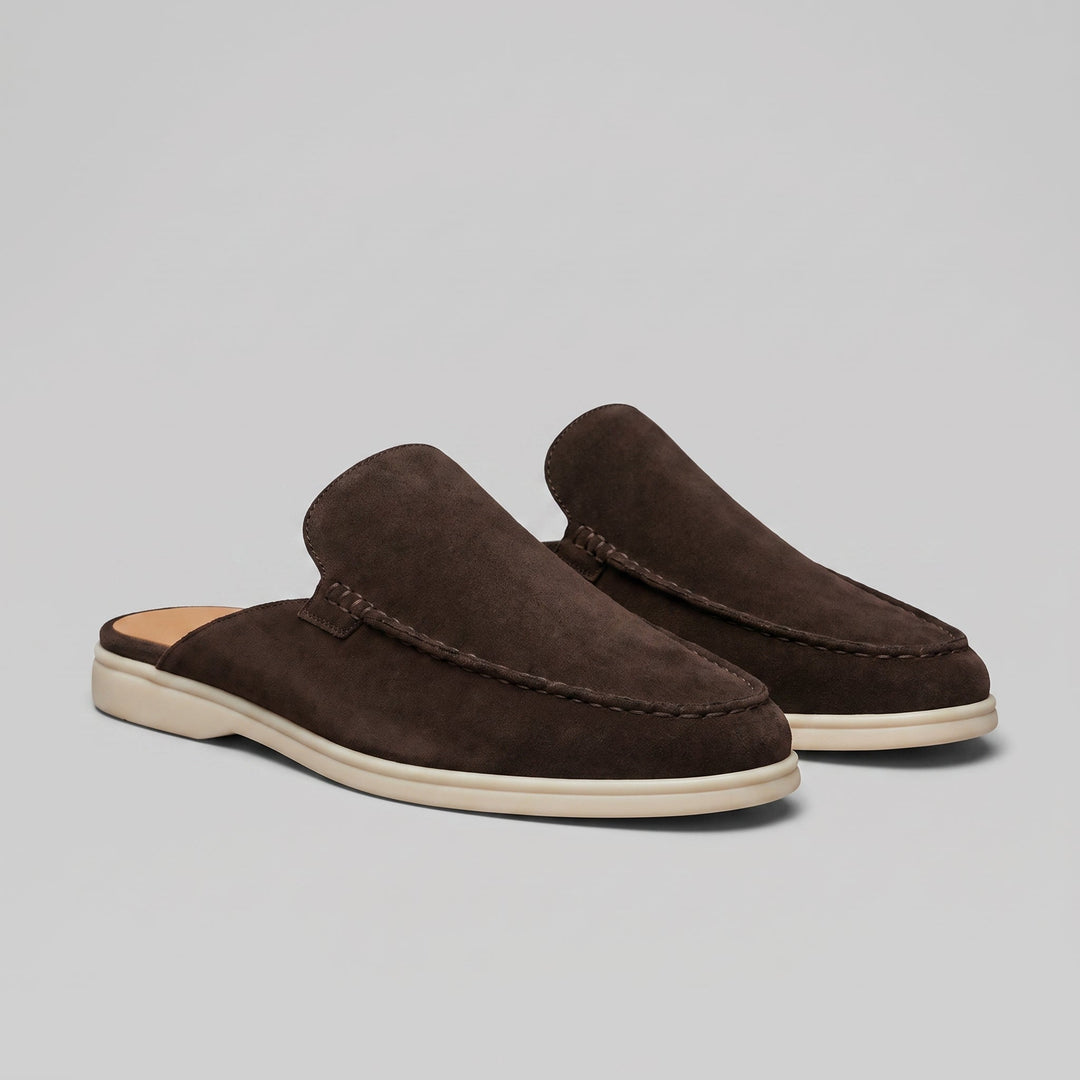 Men's Slip-On Moccasin Mules - Elena Harper