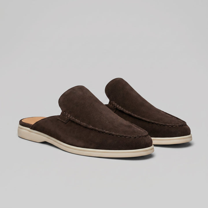 Men's Slip-On Moccasin Mules - Elena Harper