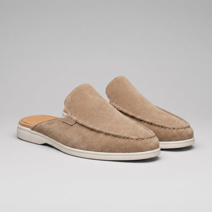 Men's Slip-On Moccasin Mules - Elena Harper