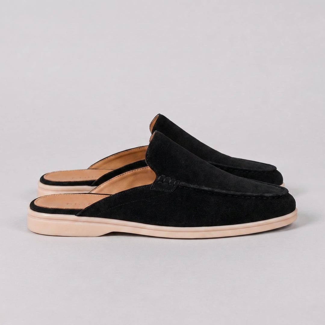 Men's Slip-On Moccasin Mules - Elena Harper
