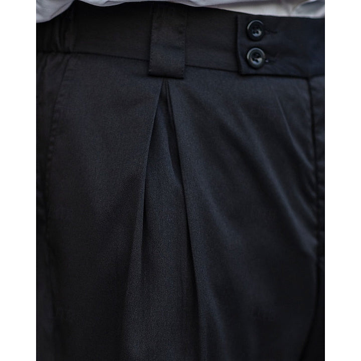 Spencer Pleated Tailored Trousers, view 5 - Elena Harper