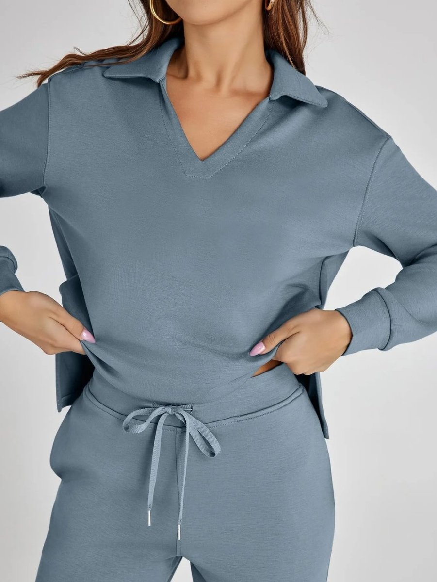 Dora | Casual Long Sleeve Two-piece Set