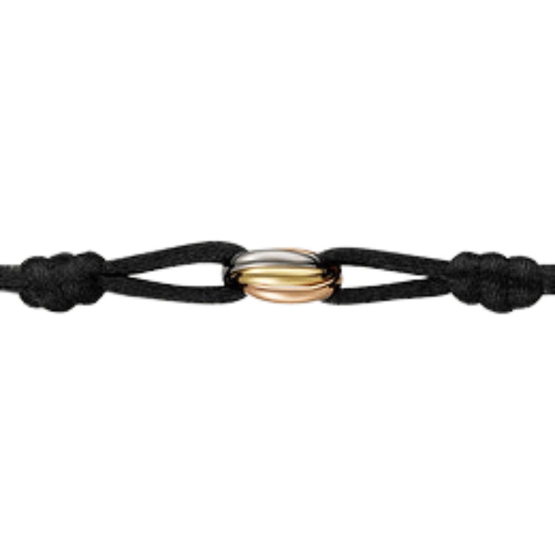Emma & Rose Manhattan Ryan Golden Trifecta Bracelet featuring layered gold-toned chains and elegant design.