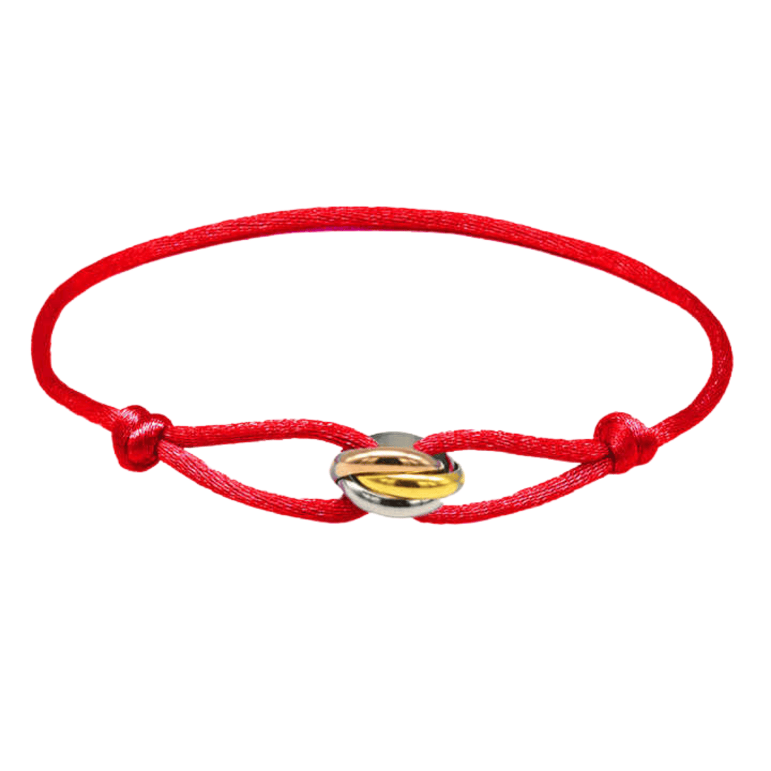 Gold Ryan™ Trifecta bracelet by Emma & Rose Manhattan featuring layered chain design and elegant gold finish.