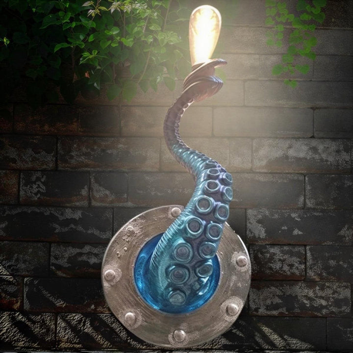 Octopus Wall Light With Sculptural Tentacle Design