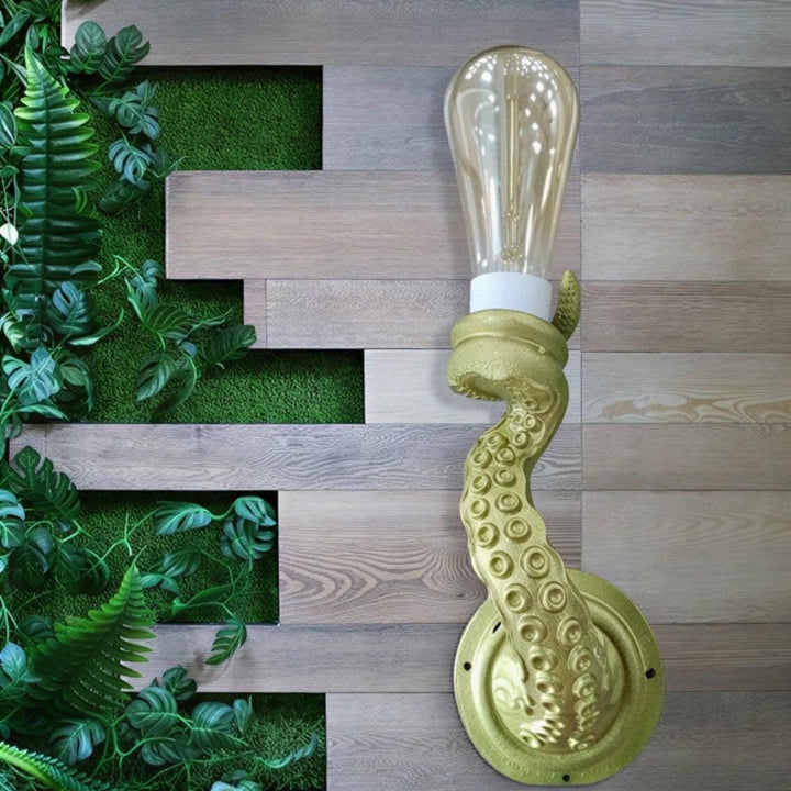 Octopus Wall Light With Sculptural Tentacle Design