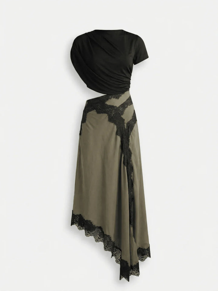 Olive™  |  Top Maxi Skirt Set