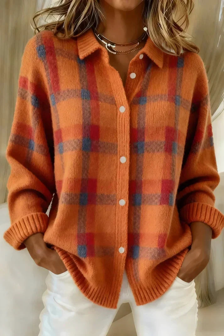 Alexandra Elegant Long Cardigan, view 6 - Elena Harper