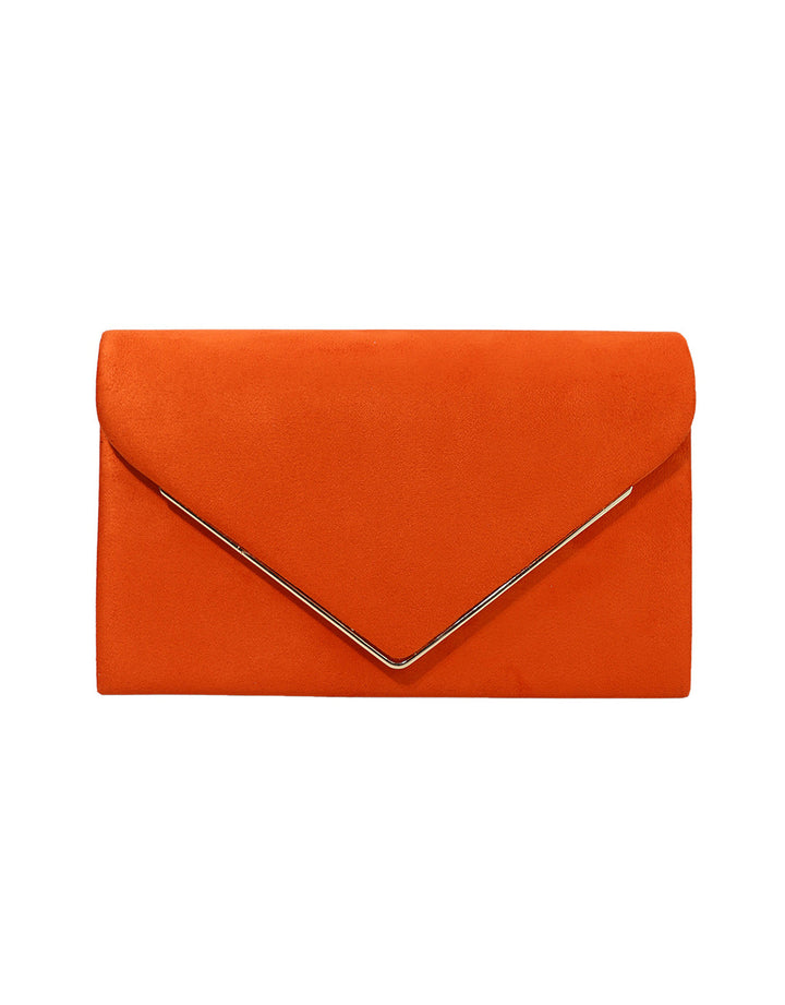 Secret Suede-style Velvet Envelope Handbag - Elena Harper