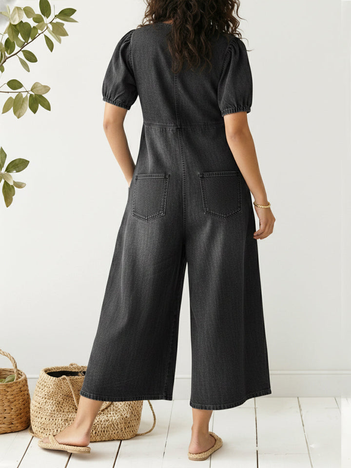 Women's Effortless Denim Jumpsuit