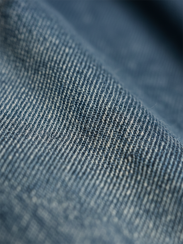 Karen | Vintage Wash Long Denim Dress with Soft Cotton Touch
