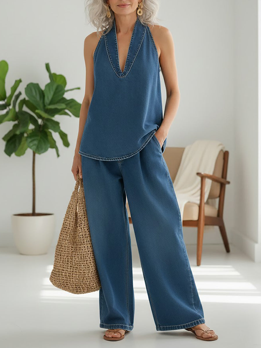 Ivy | Twin Set Vintage Effect Soft Washed Denim