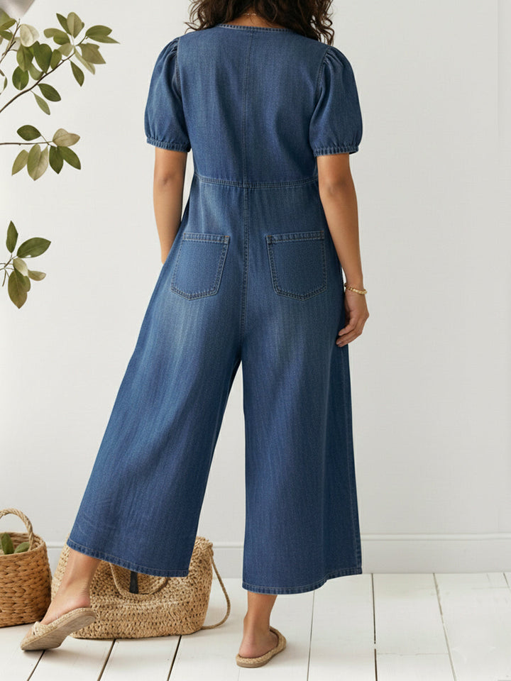 Women's Effortless Denim Jumpsuit