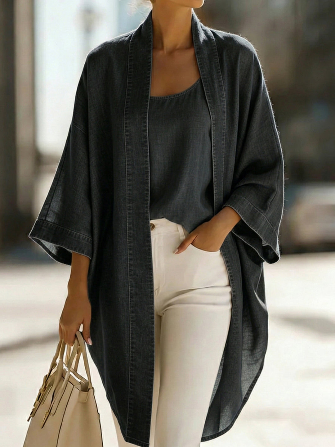 The Weekend Denim Luxe Set