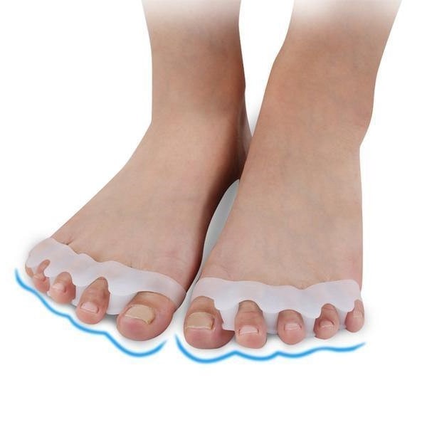 Orthopedic Toe Corrector For Hallux Valgus And Hammer Toes With Flexible Toe Spreader