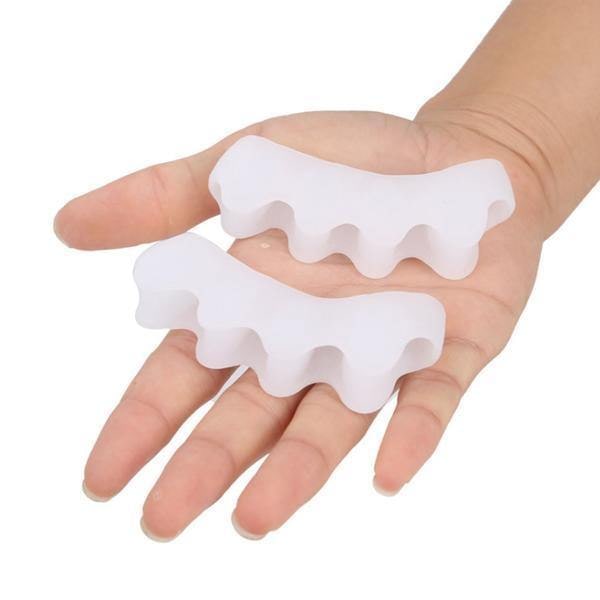 Orthopedic Toe Corrector For Hallux Valgus And Hammer Toes With Flexible Toe Spreader