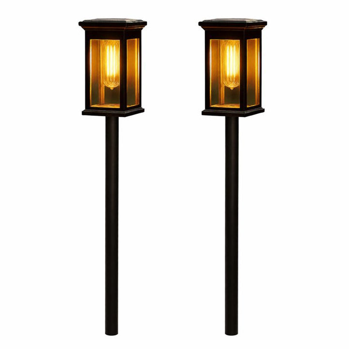 Outdoor ABS Solar LED Lantern Pathway Light